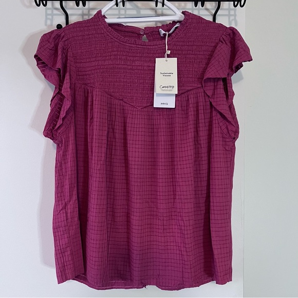 Mango Tops - MANGO NWT shirt size medium